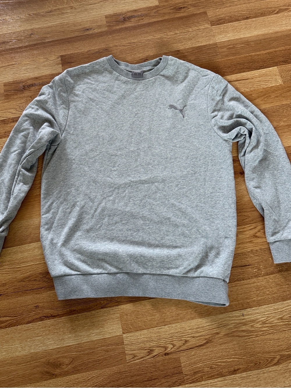 Classic Puma Light Gray Crewneck